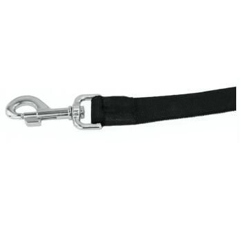 Bungee-Flat-Leashes-Canicross-Dogscooting-Black-Karabiner