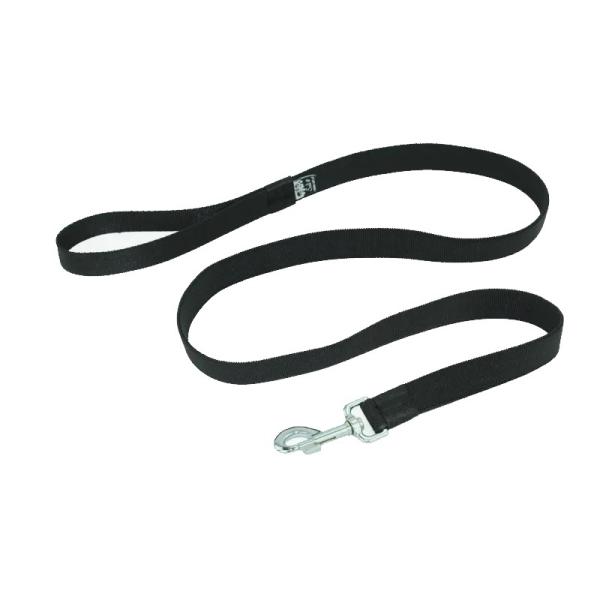 Bungee-Flat-Leashes-Canicross-Dogscooting-Black-Karabiner